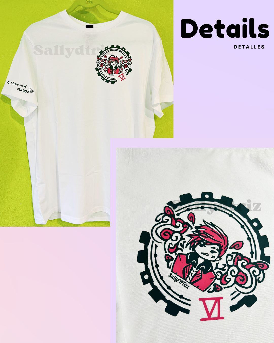 Arcane Caitlyn y Vi camisetas