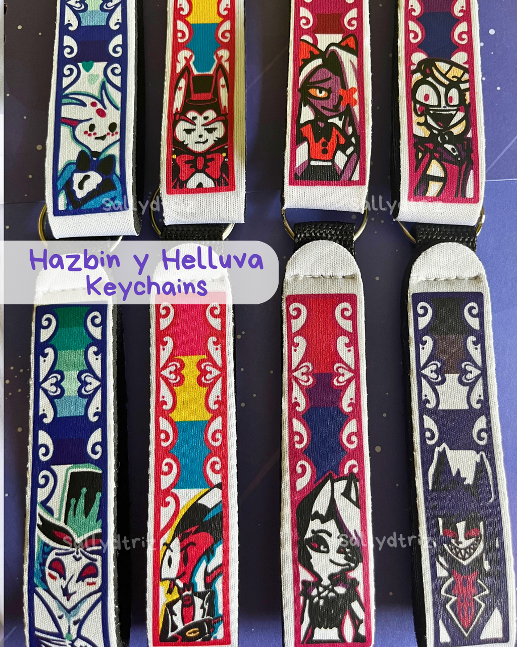 Llaveros -Helluva Boss y Hazbin Hotel- Keychains