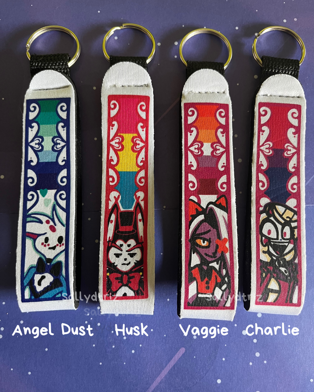 Llaveros -Helluva Boss y Hazbin Hotel- Keychains