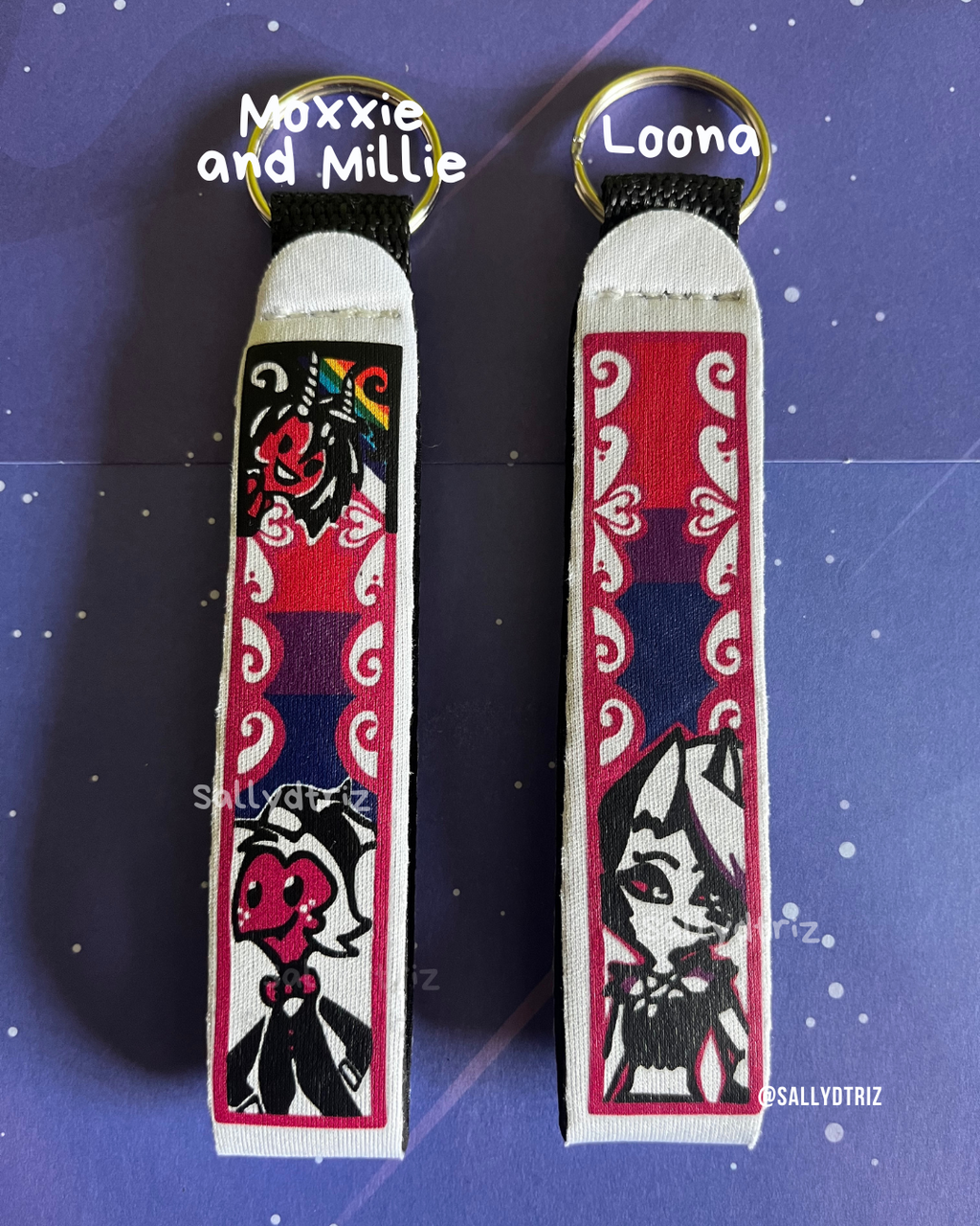 Llaveros -Helluva Boss y Hazbin Hotel- Keychains