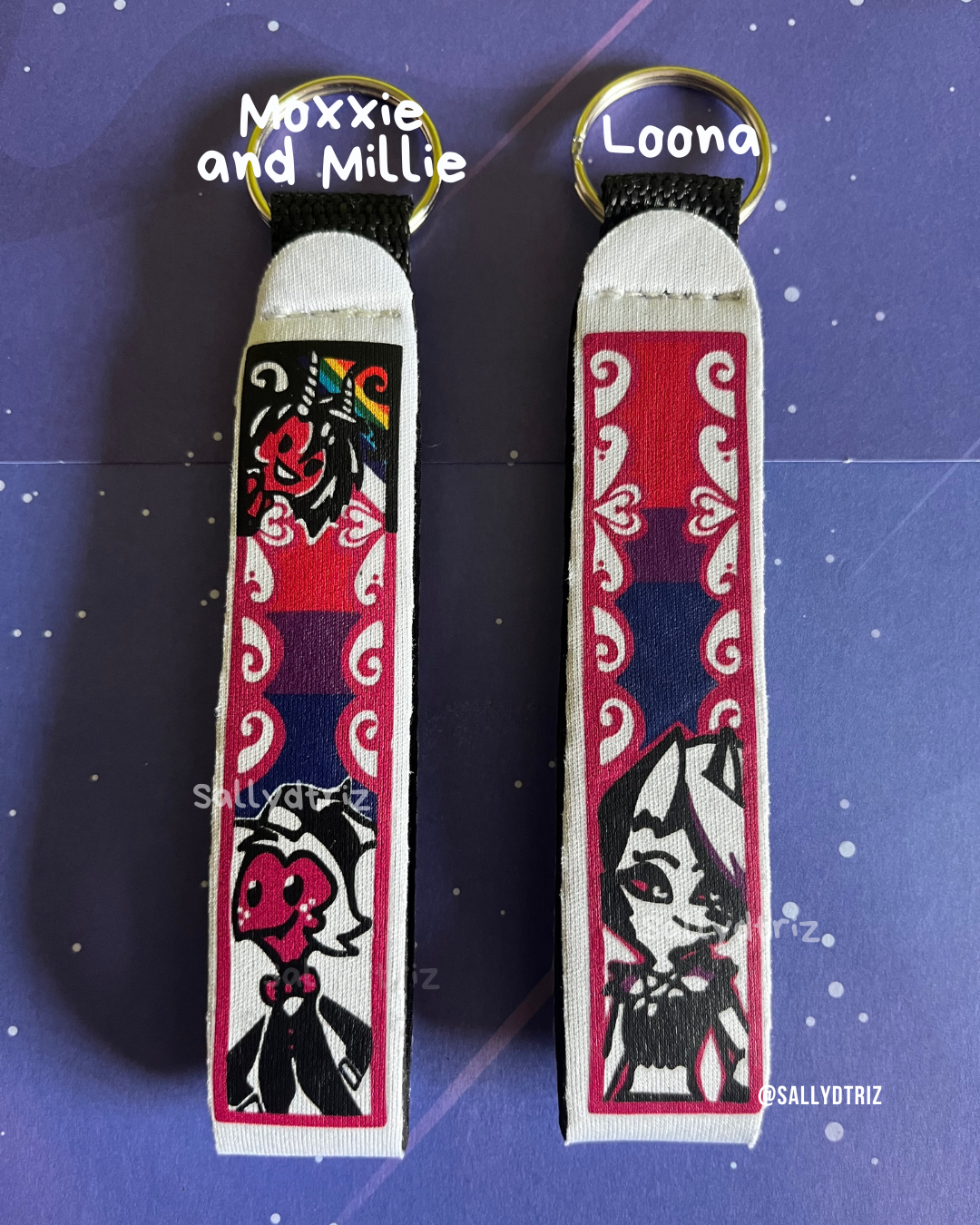 Llaveros -Helluva Boss y Hazbin Hotel- Keychains