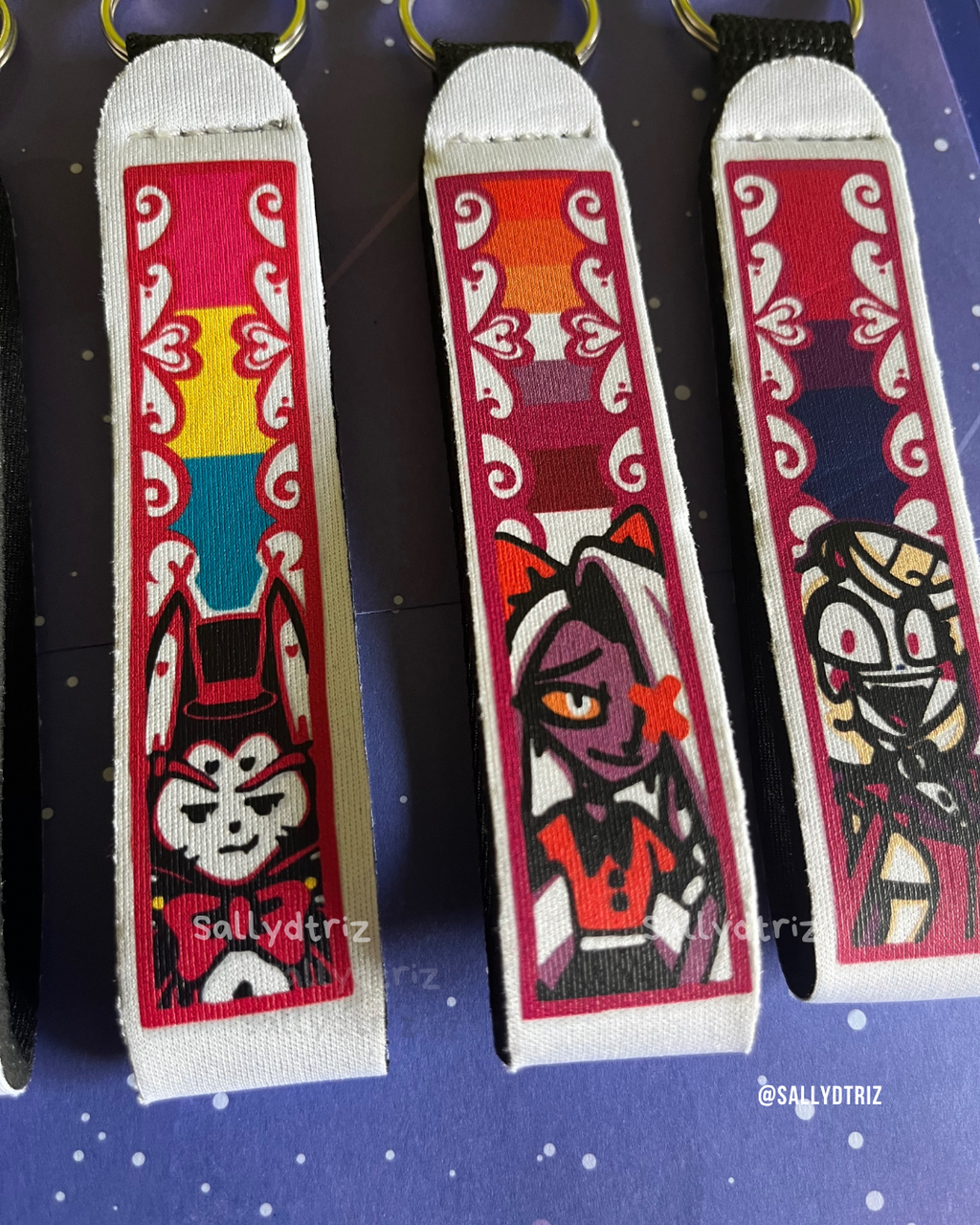 Llaveros -Helluva Boss y Hazbin Hotel- Keychains