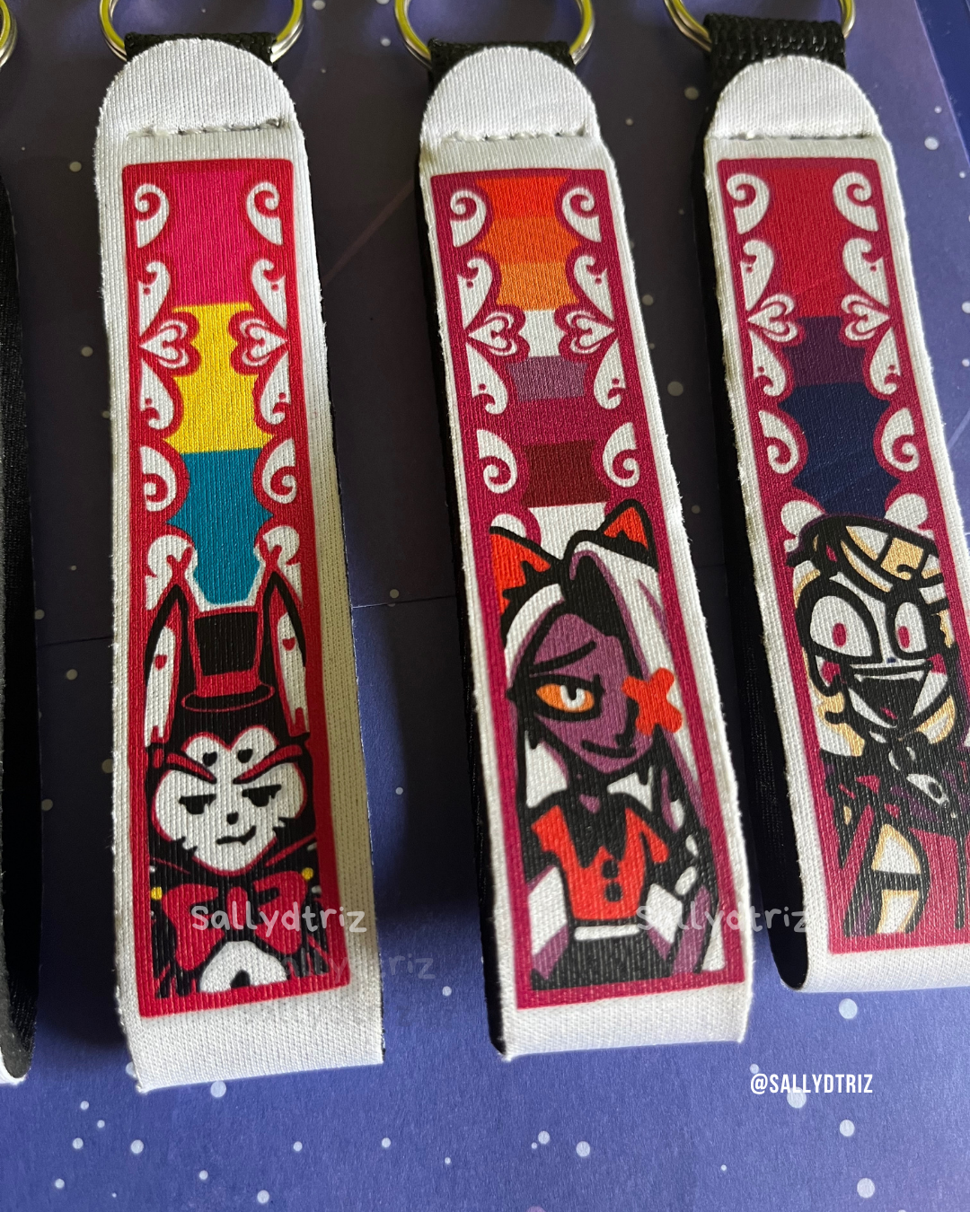 Llaveros -Helluva Boss y Hazbin Hotel- Keychains