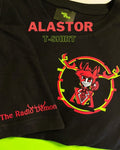 Alastor y Lucifer Hazbin hotel camisetas (copia)