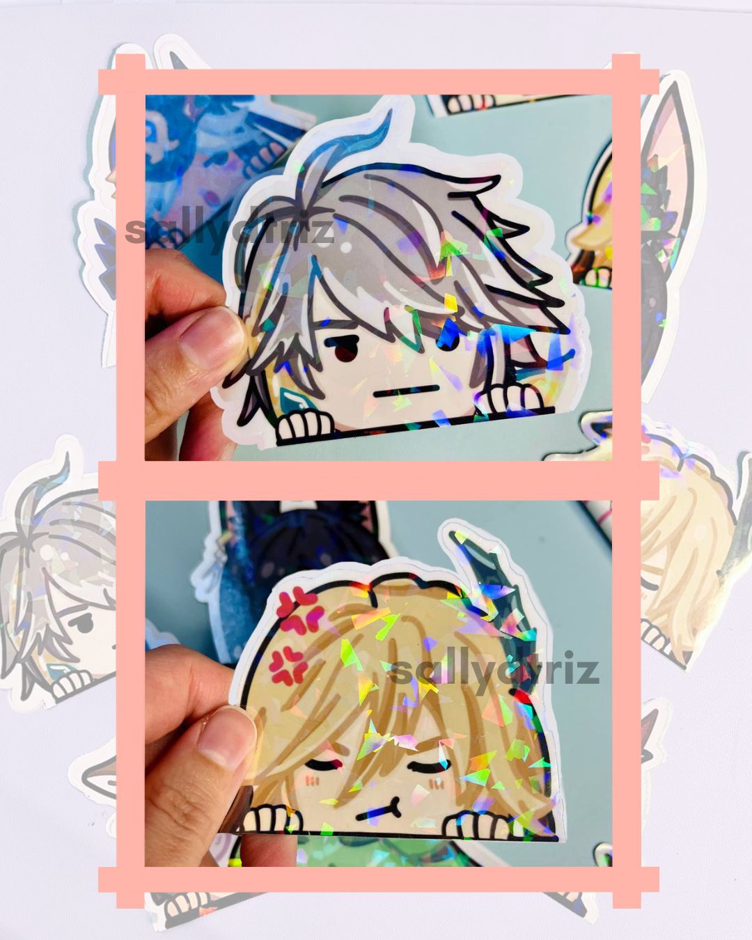 Pegatinas Genshin Peeker Sticker