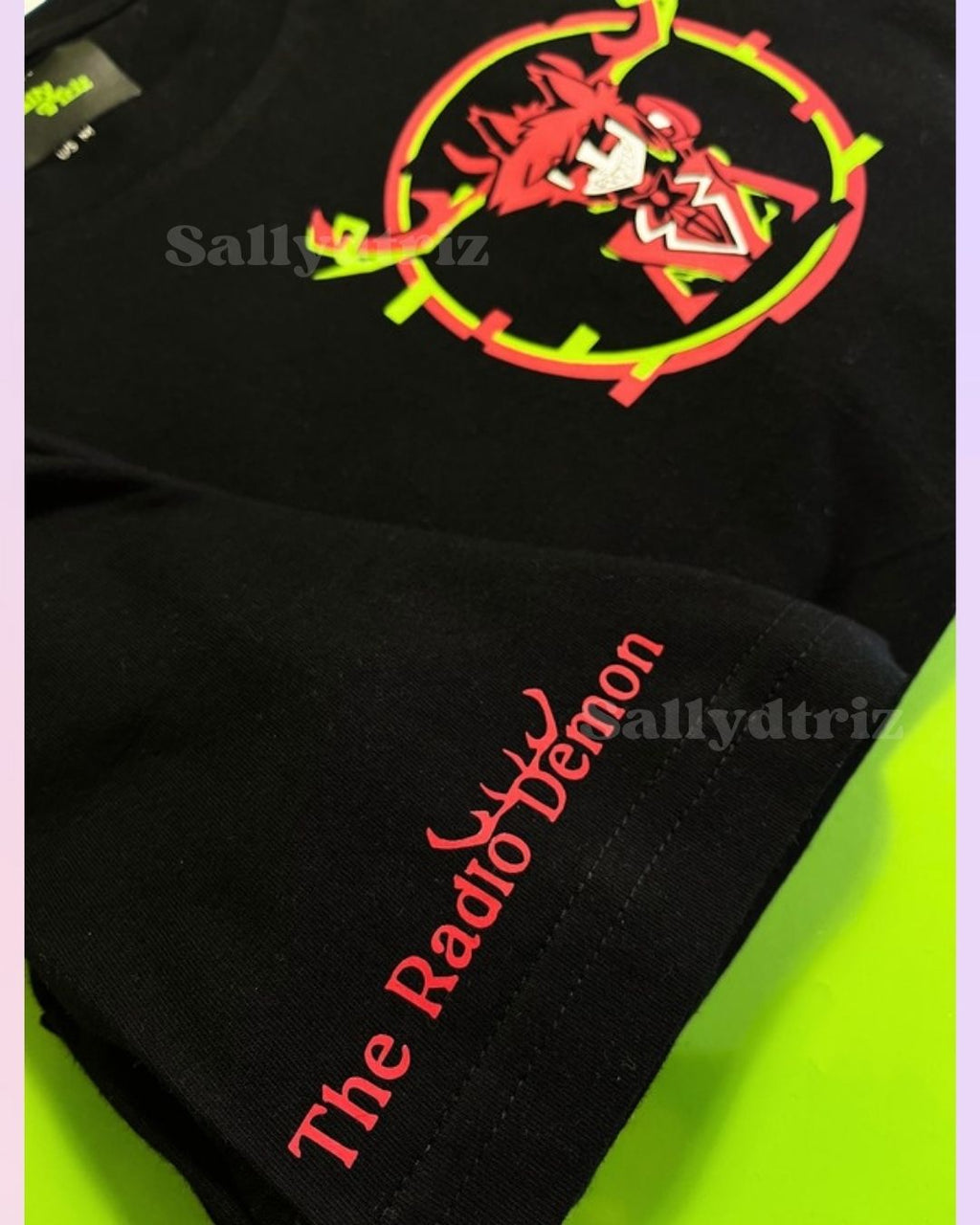 Alastor y Lucifer Hazbin hotel camisetas (copia)