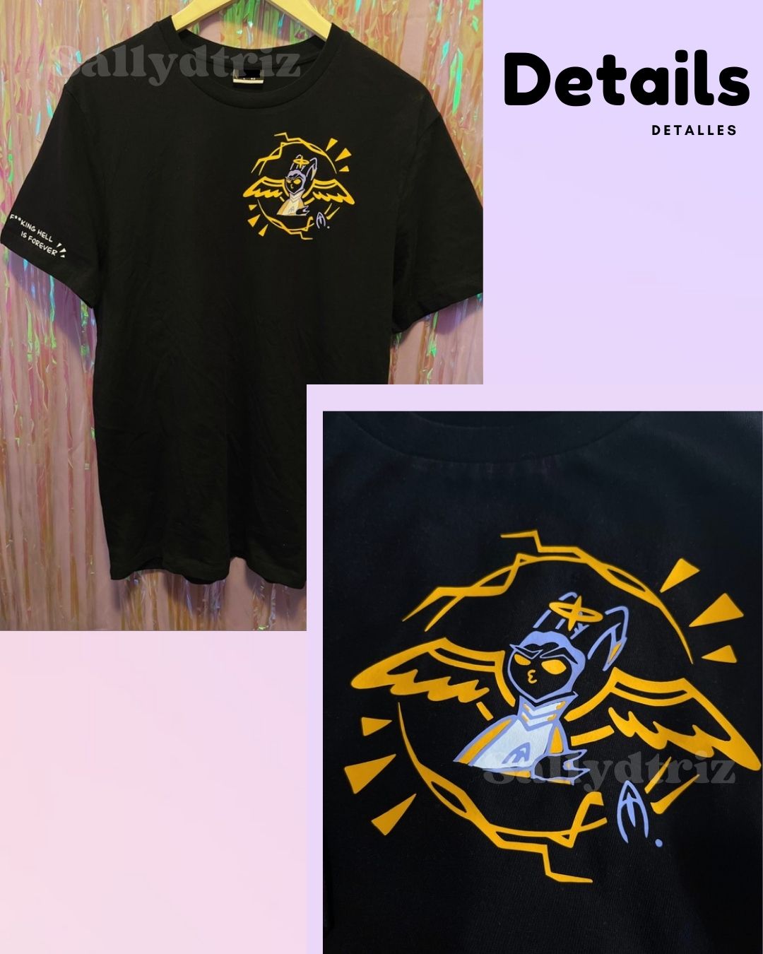 Adam y Lute camisetas Helluva boss