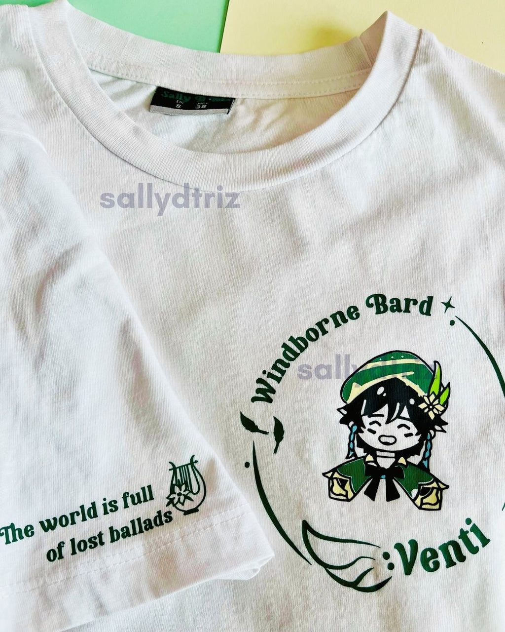 Kaeya y Venti camisetas