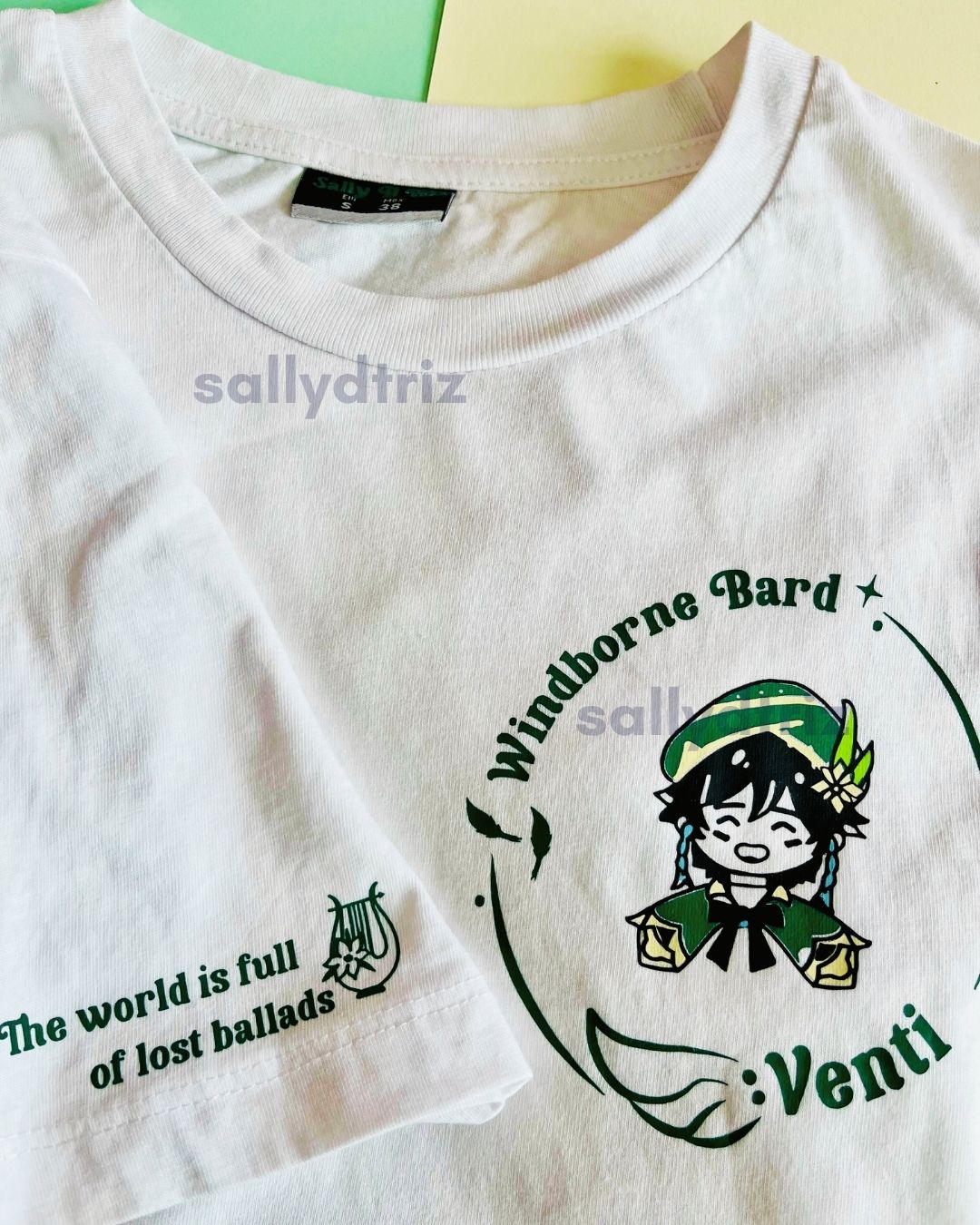 Kaeya y Venti camisetas