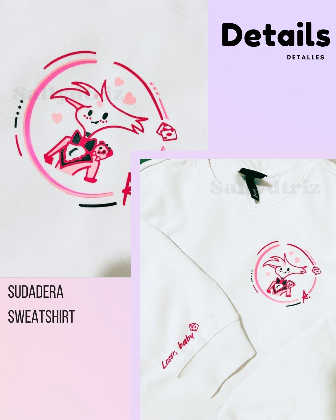Husk y Angel Dust Hazbin hotel camisetas