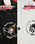 Aki y Ángel camisetas Chainsaw Man