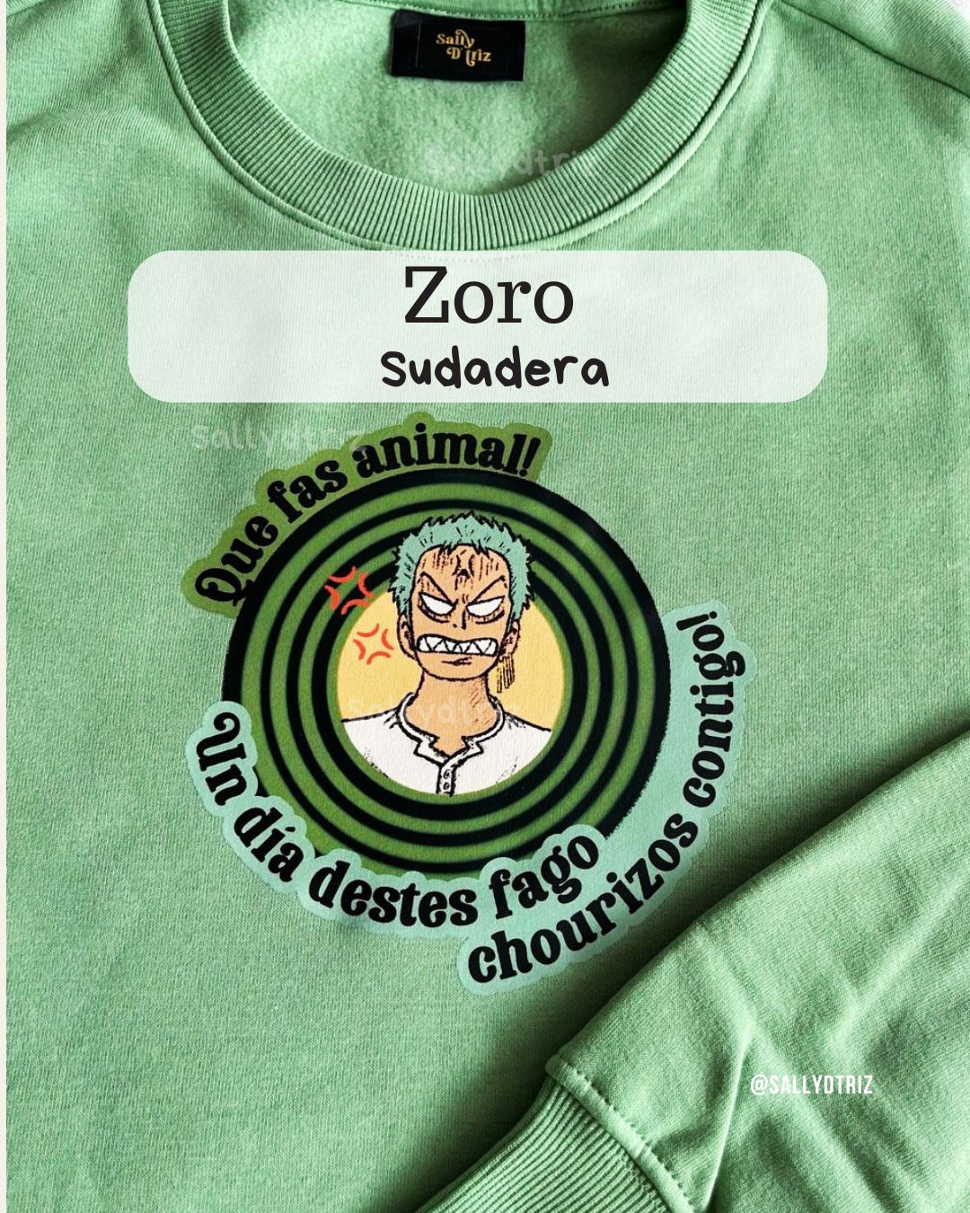 Zoro sudadera Varios COLORES