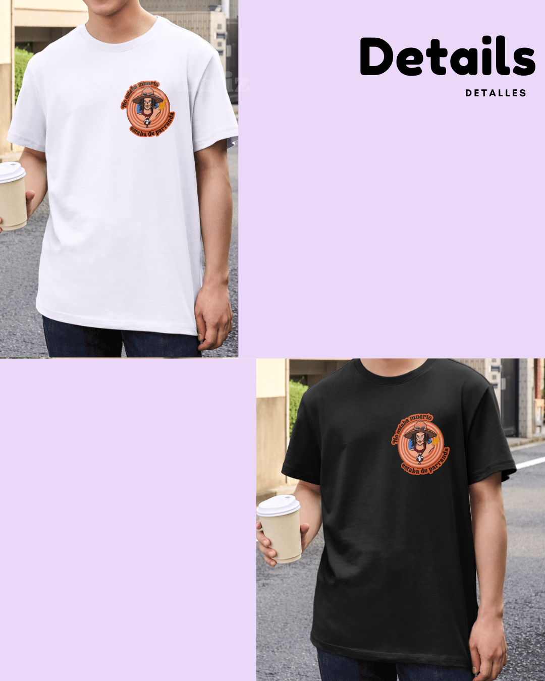 Ace camisetas Varios COLORES