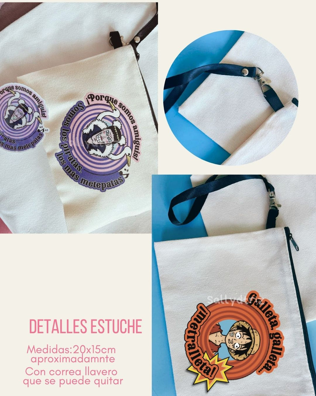 Tote Bag, estuche y pegatina de Chopper