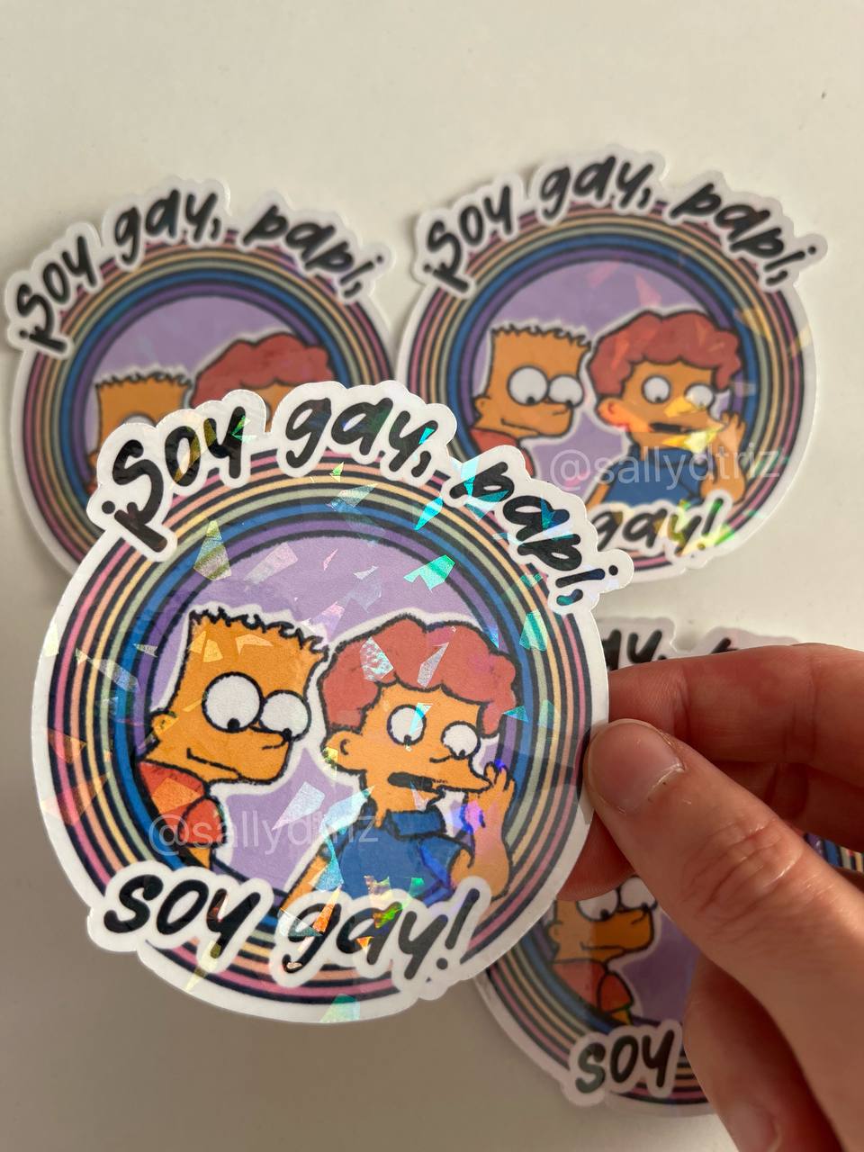 Pegatinas Simpson