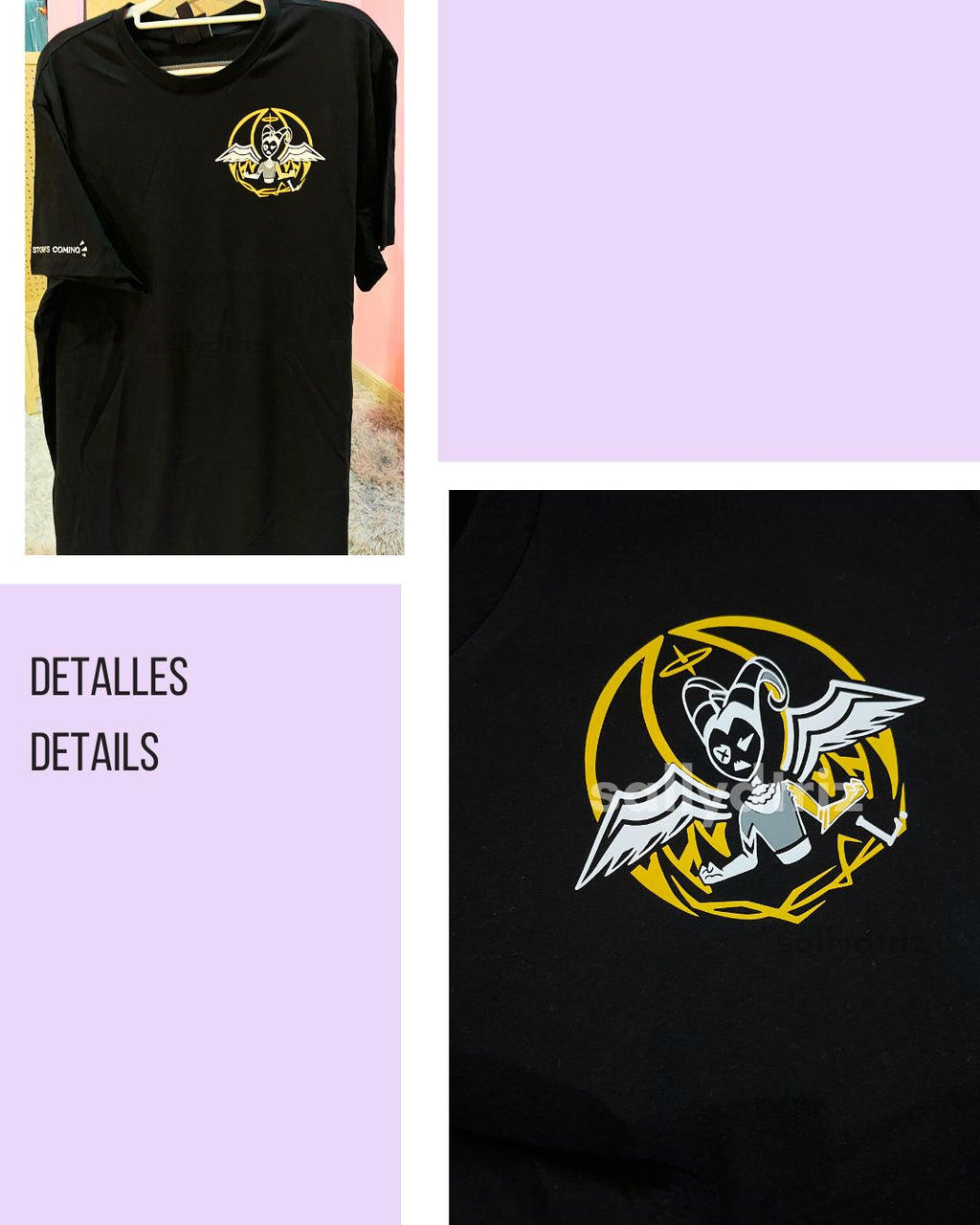 Adam y Lute camisetas Helluva boss