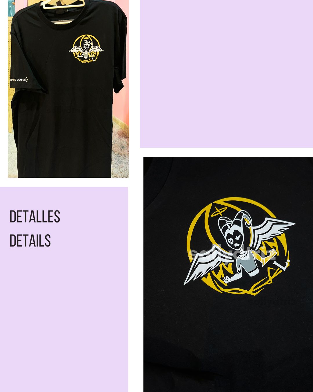 Adam y Lute camisetas Helluva boss