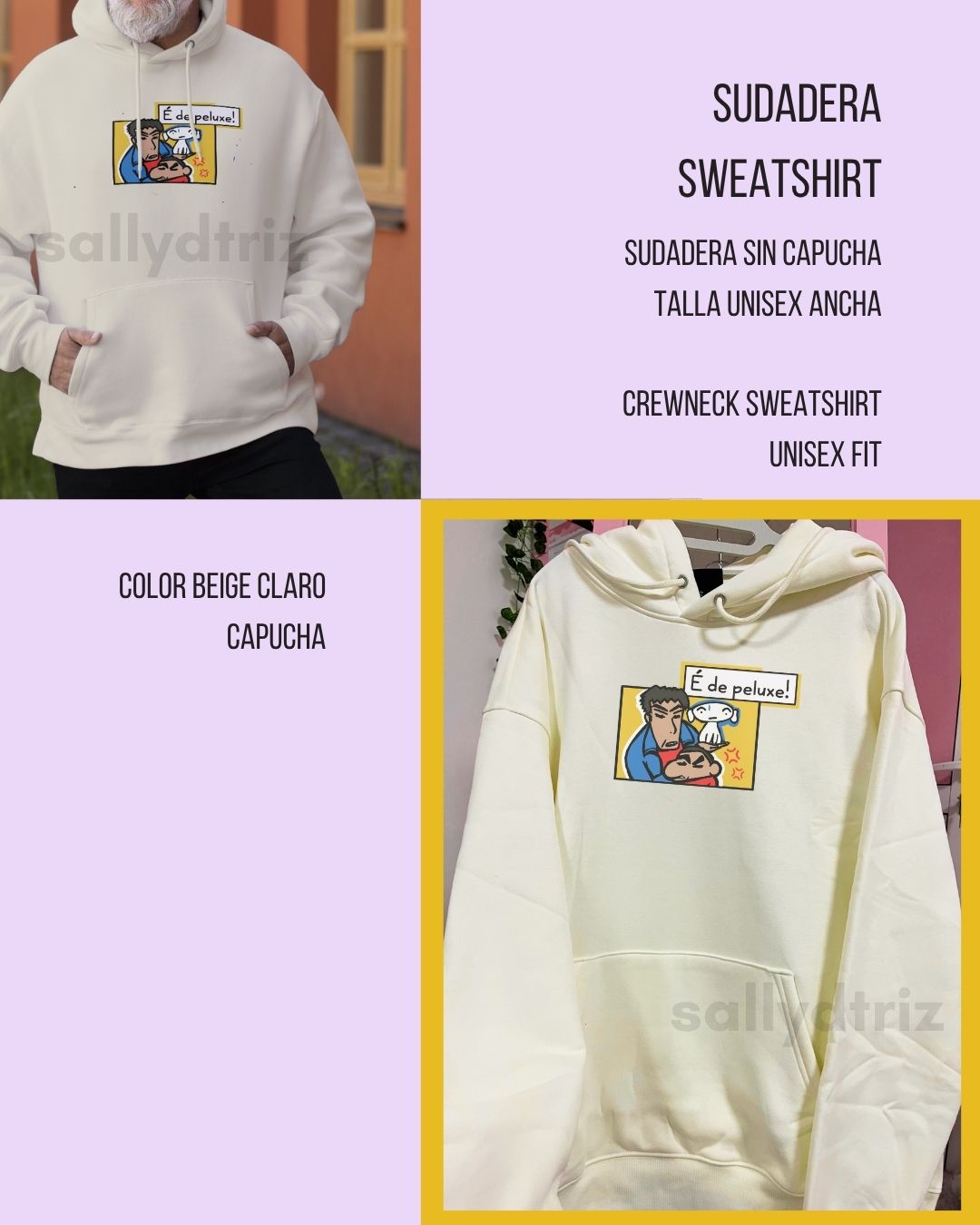 Peluxe sudadera Varios COLORES
