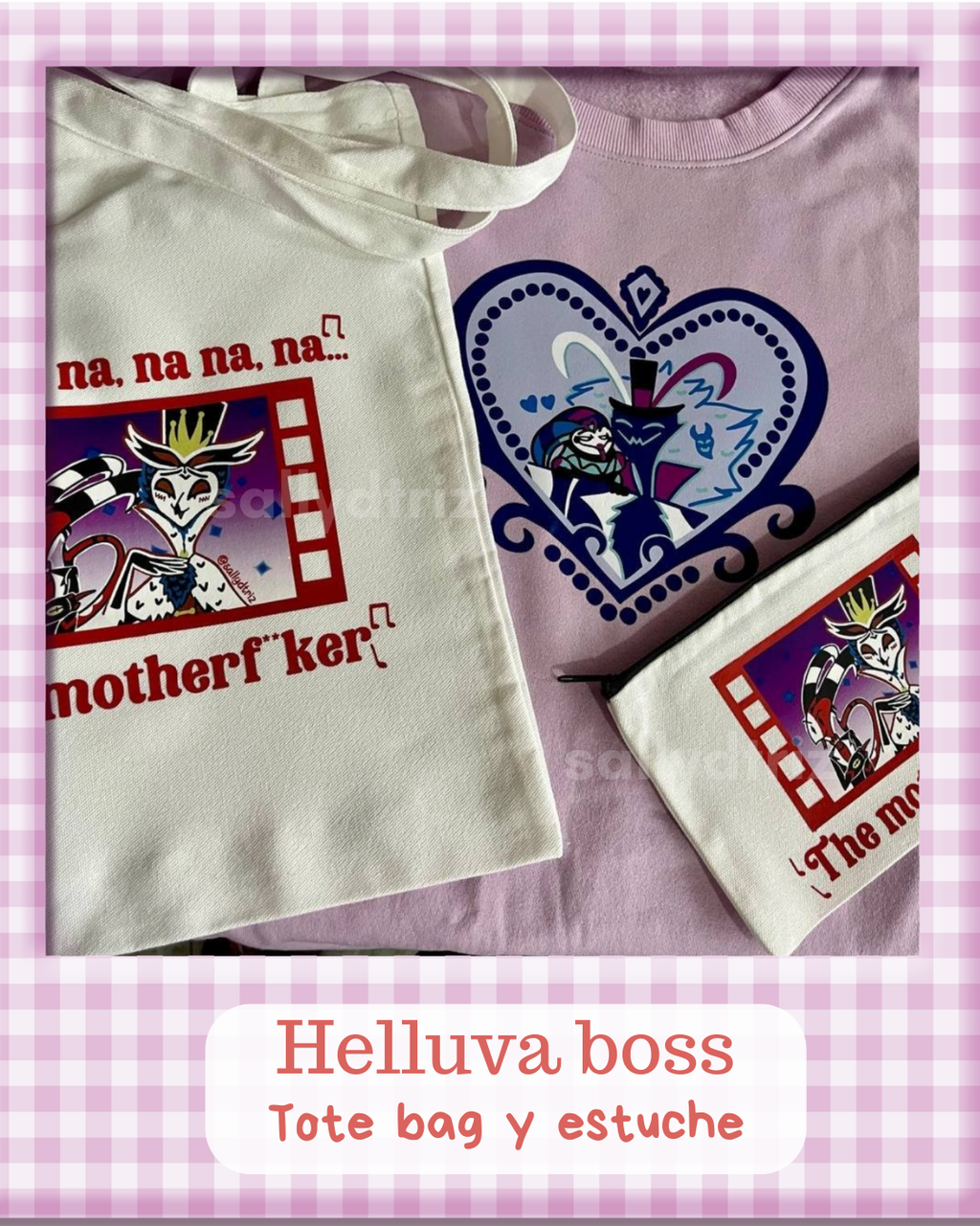 Helluva Boss Tote Bags and Cases