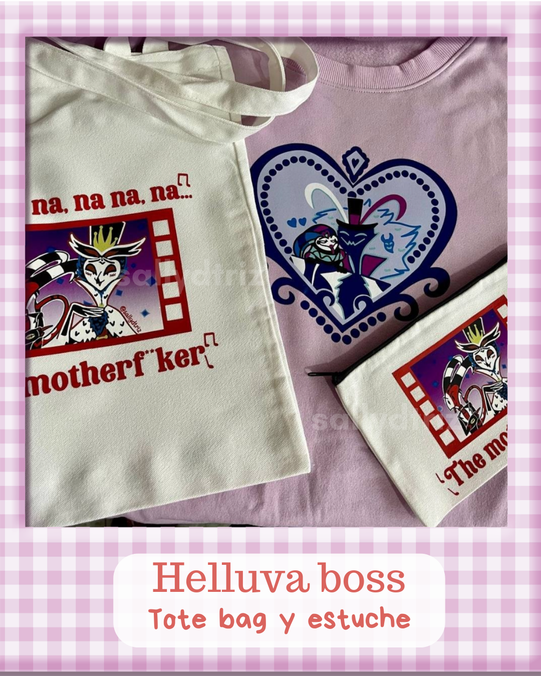Tote Bags y estuches de Helluva Boss