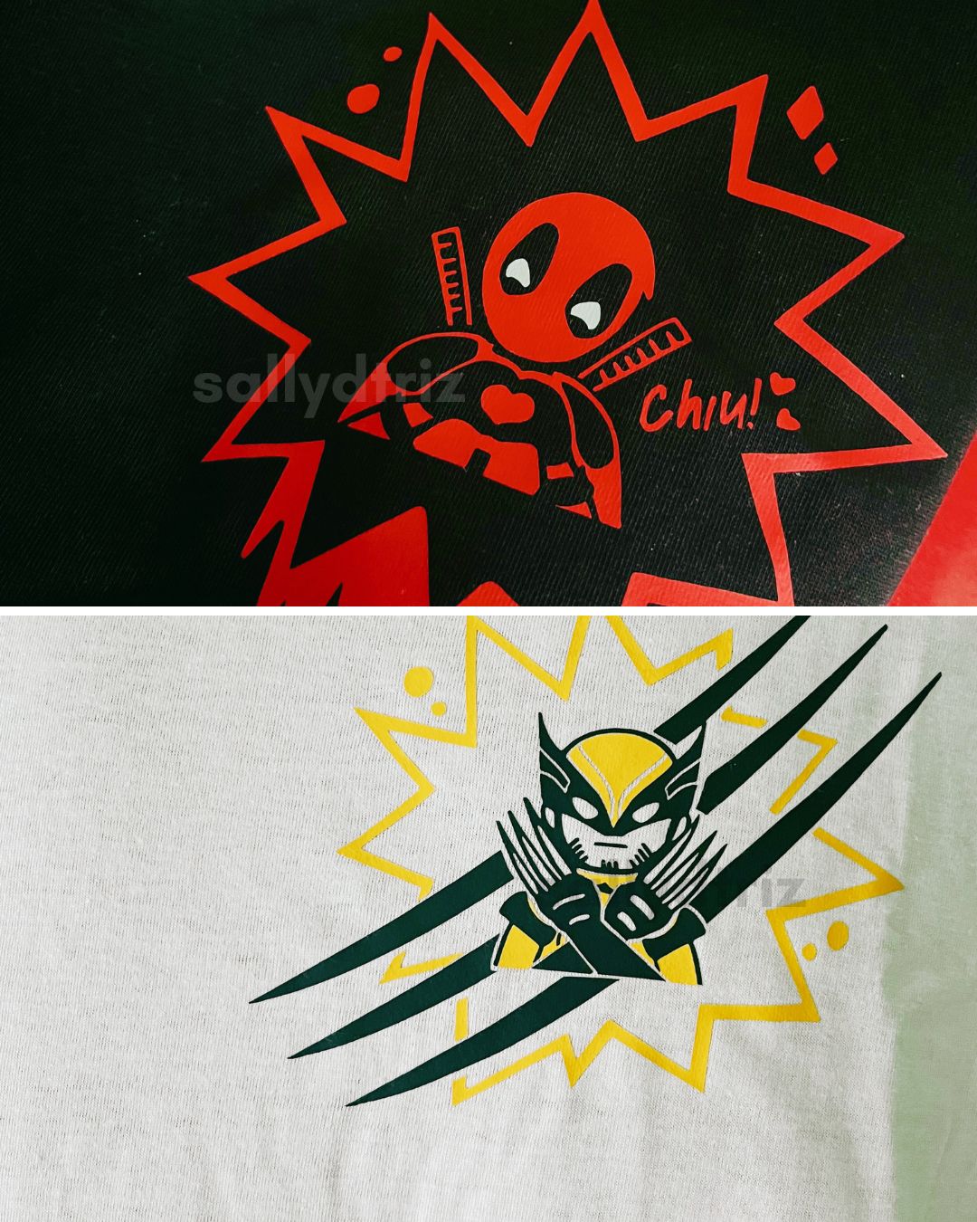 Masacre y Lobezno camisetas
