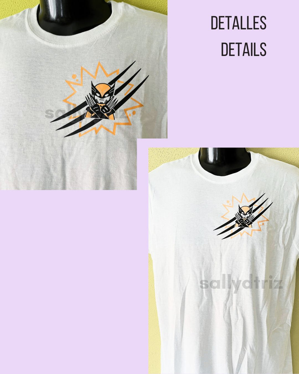 Masacre y Lobezno camisetas