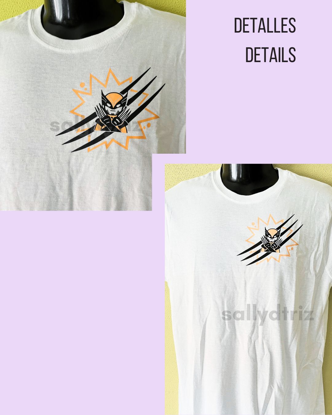 Masacre y Lobezno camisetas