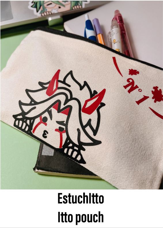 Estuche Itto Genshin Impact / Itto pencil pouch